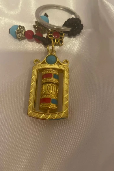 Feng Shui Wu İyi Şanslar Çin Parası Servet Anahtarlık Araba Süs Feng Shui Şans Çarkı - Resim 2