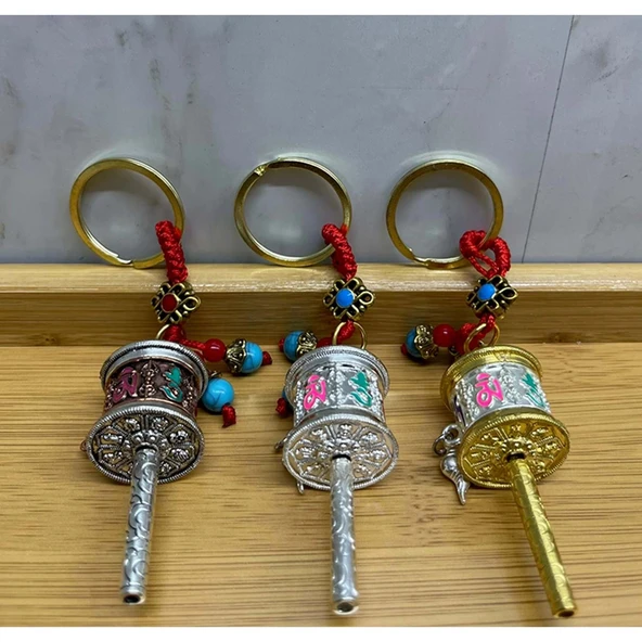 Feng Shui İyi Şanslar Çin Parası Servet Anahtarlık Araba Süs Feng Shui Metal Şans Çarkı ürün görseli