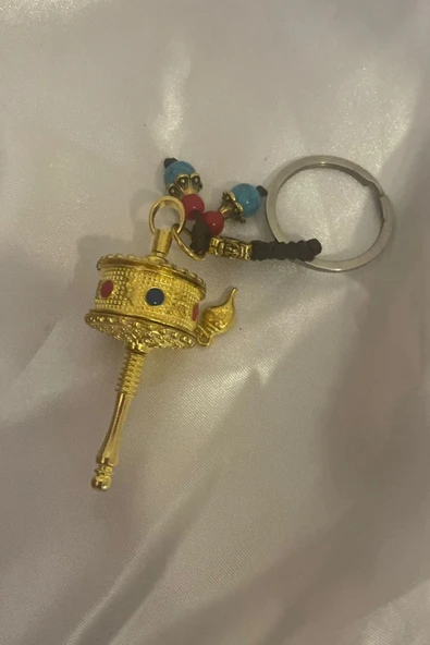 Feng Shui İyi Şanslar Çin Parası Servet Anahtarlık Araba Süs Feng Shui Şans Çarkı - Resim 4