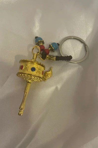 Feng Shui İyi Şanslar Çin Parası Servet Anahtarlık Araba Süs Feng Shui Şans Çarkı - Resim 6