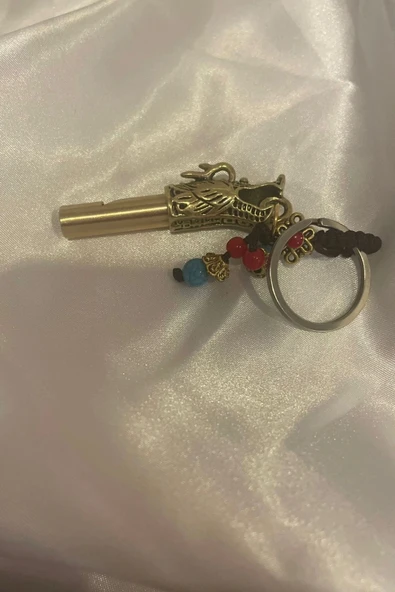 Deprem Düdüğü Koruyucu Ejderha Objeli Feng Shui Ejder Nefesi Dragon Anahtarlık - Resim 4