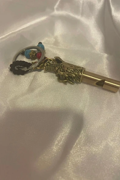 Deprem Düdüğü Koruyucu Ejderha Objeli Feng Shui Ejder Nefesi Dragon Anahtarlık - Resim 7