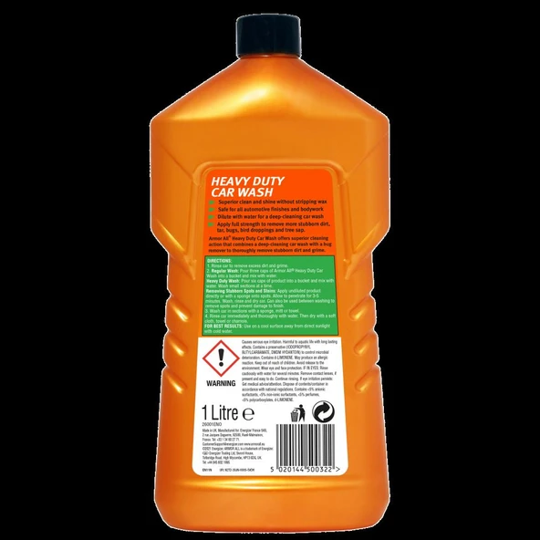 Armor All En Zorlu Kirleri ve Pislikleri Temizler Sampuan 1L - Resim 2