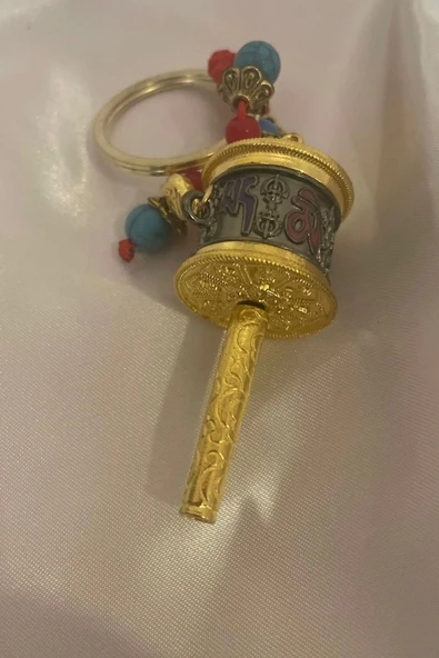 Feng Shui İyi Şanslar Çin Parası Servet Anahtarlık Araba Süs Feng Shui Metal Şans Çarkı - Resim 4