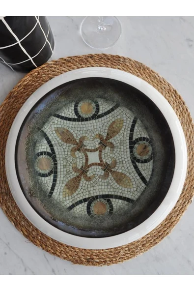 Bergama Porselen Sunum-Servis Tabağı - 2