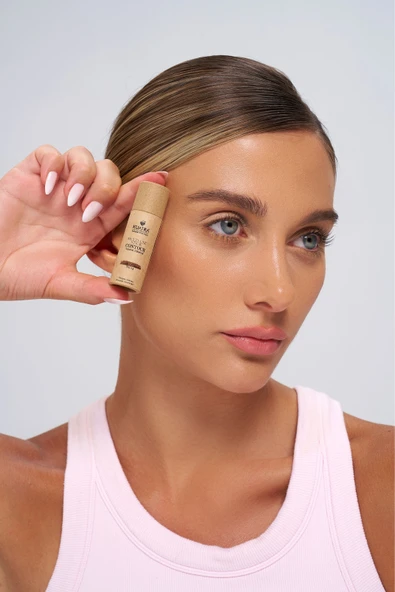 Kuatra Stick Kontür, Earth Minerals doğal, mineral, antioksidan, nemlendirici formül, plastiksiz ambalaj - 12