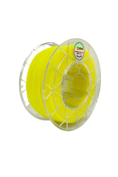 Filament Neon Sarı Strong Pla Filament 1.75mm - Resim 2