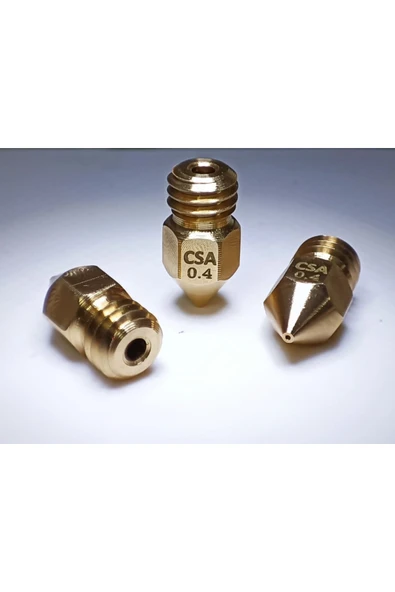 CSA Mist Creality Ender 3 V2 Uyumlu 0.4mm Nozzle 10 Adet ürün görseli