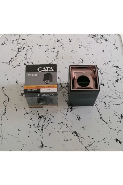 Cata Tapled Aydınlatma Ct-5420 Foça 7 Watt Ledli Siyah Platin Renk Sıva Üstü Dekoratif Spot - 3