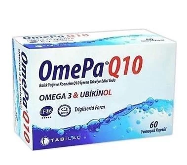 Tab İlaç OmePa-Q10 60 Softjel | Omega 3 & Ubikinol ürün görseli