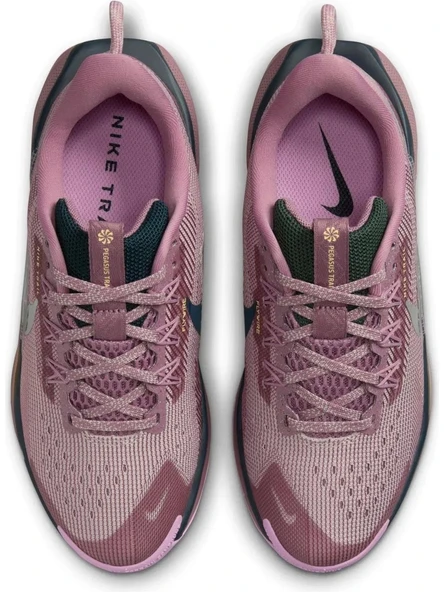 Nike Pegasus Trail 5 Gs kız çocuk mor Koşu Ayakkabısı -spor için şık ve rahat tasarım - FV5638-500 - Resim 4