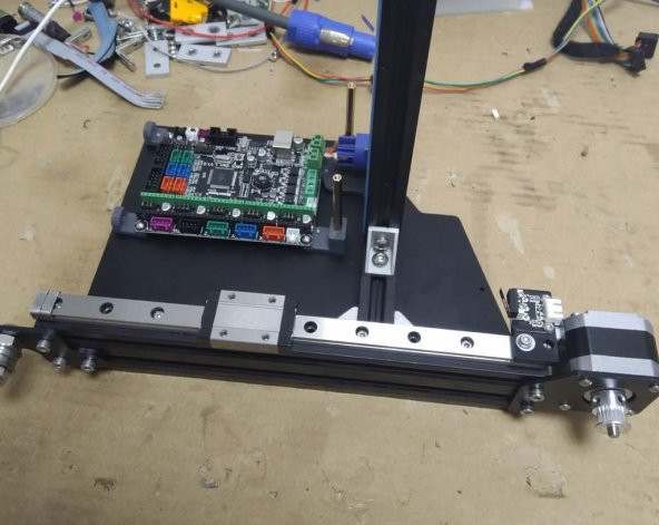 Ender 2 Y Eksen Mgn12 Lineer Ray Mod Plastik Aparat - 7