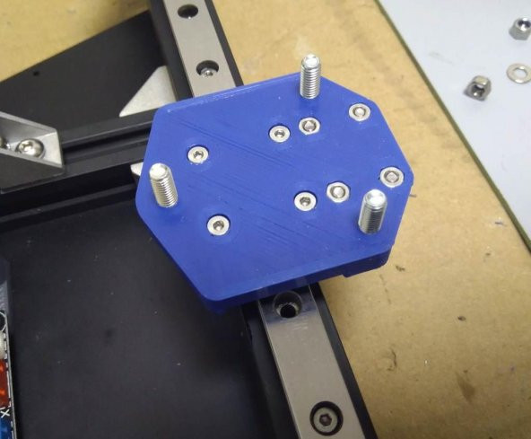 Ender 2 Y Eksen Mgn12 Lineer Ray Mod Plastik Aparat - 10
