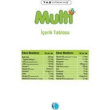 Tabvitamins Multi Balık Yağı 200 ml - Resim 2