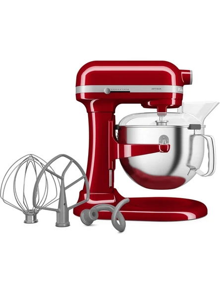 KitchenAid 5KSM60SPXEER 5.6 lt Empire Red Planet Mikser - Resim 2