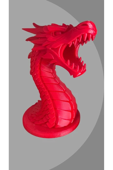 FK Filament Dekoratif 3D Baskı Ejderha Heykeli – 15 cm - 3