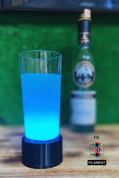 FK Filament Işıklı Bardak Altlığı - Resim 5