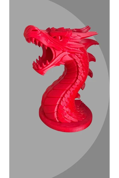 FK Filament Dekoratif 3D Baskı Ejderha Heykeli – 15 cm - 2