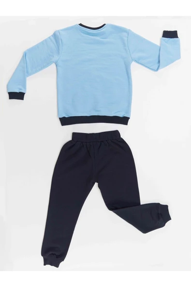 Denokids Şirin Canavar Erkek Çocuk Eşofman Takım - 4