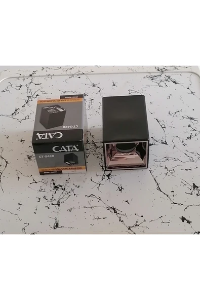 Cata Tapled Aydınlatma Ct-5420 Foça 7 Watt Ledli Siyah Platin Renk Sıva Üstü Dekoratif Spot - 5