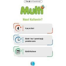 Tabvitamins Multi Balık Yağı 200 ml - Resim 3