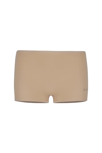 Kom Basic Kadın Short Külot 2li Ten Renk - 5