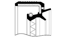 KRANK KEÇESİ ARKA EM SLİKONLU M131 70x90x10  40000040 ürün görseli