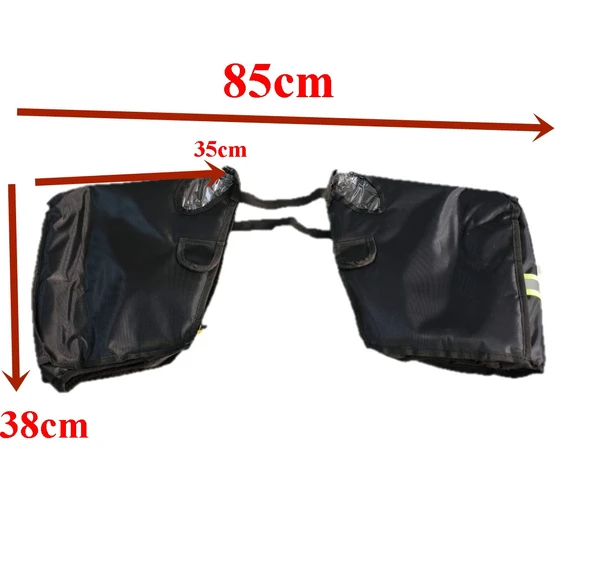 Motosiklet Rüzgarlığı - Reflektörlü El Koruma Rüzgarlık Kalın Model - Resim 2