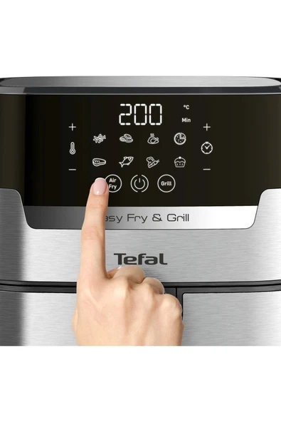 Tefal Easy Fry Grill Precision Plus EY505D27 4.2 lt Yağsız Fritöz - 4
