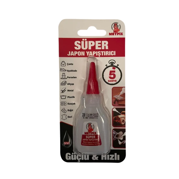METFIX SUPER JAPON YAPISTIRICI 15 GR ürün görseli 1