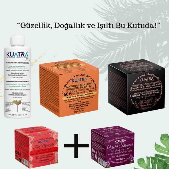 Kuatra Hediyeli  Işıltı Seti - 1