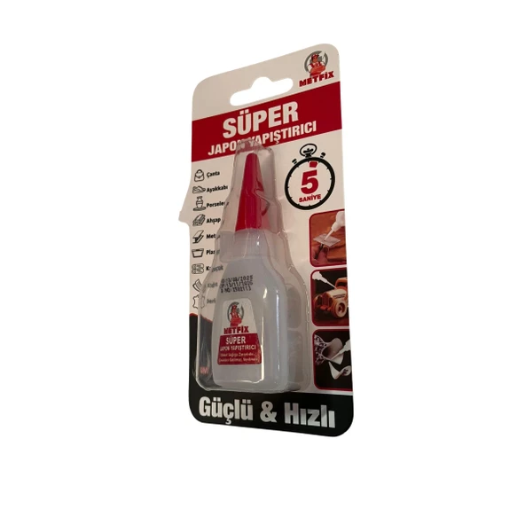 METFIX SUPER JAPON YAPISTIRICI 15 GR - Resim 3