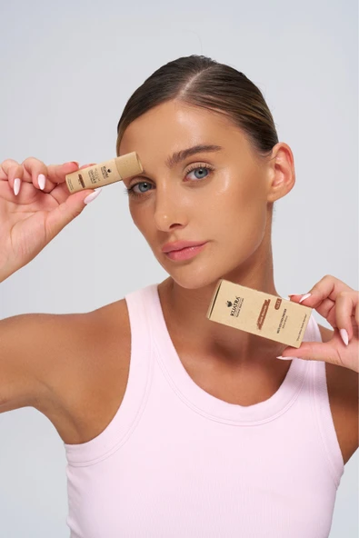 Kuatra Stick Kontür, Earth Minerals doğal, mineral, antioksidan, nemlendirici formül, plastiksiz ambalaj - 9