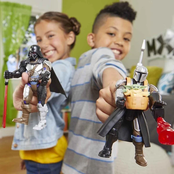 F9481 Star Wars Mixmashers Delüks Figür - 7