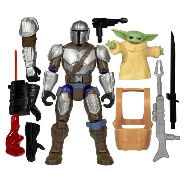 F9481 Star Wars Mixmashers Delüks Figür - 4