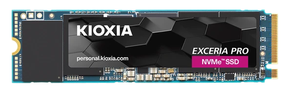 2TB KIOXIA EXCERIA PRO PCIe 4.0 M.2 NVMe 3D 7300/6400 MB/s LSE10Z002TG8 - 2