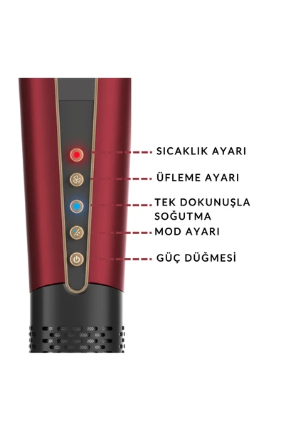 QU HİGH SPEED AİRSTRAİT SAÇ DÜZLEŞTİRİCİ - 5