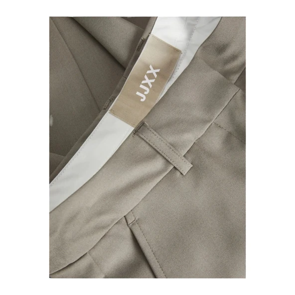 Kadın Yüksek Bel Kumaş Pantolon - Resim 11