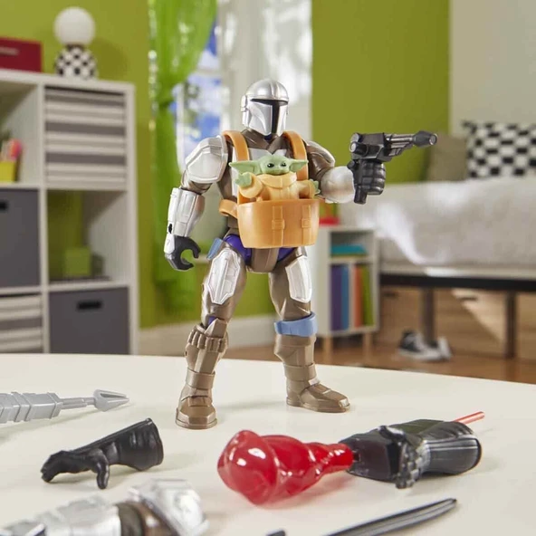 F9481 Star Wars Mixmashers Delüks Figür - 5