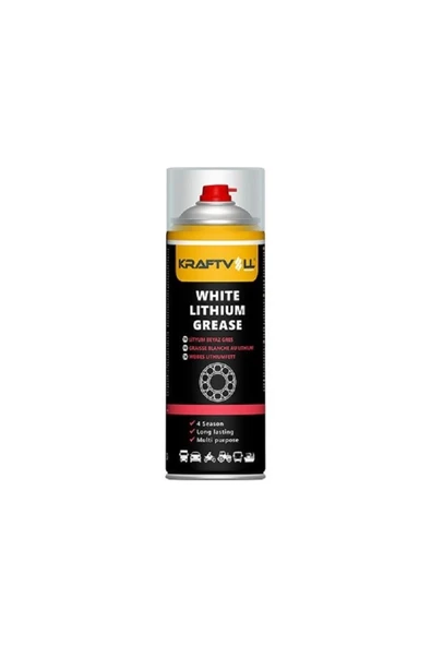 Sıvı Lityum Beyaz Gres Yağı Sprey - 400 ml ürün görseli 1