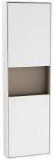 Vitra Voyage 2 Kapaklı Boy Dolabı, 45 cm, Dış Renk Mat Beyaz-İç Renk Bej (Sol) 62476 ürün görseli 1