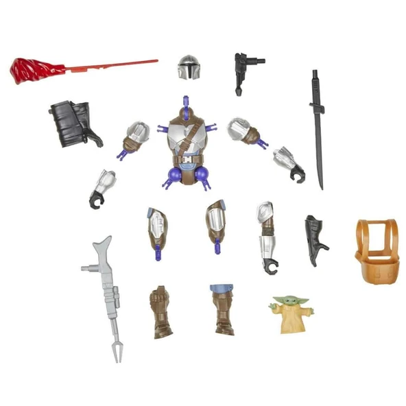F9481 Star Wars Mixmashers Delüks Figür - 6