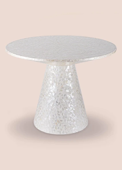 The Mia Sedef Tabure Yan Sehpa 66x50 cm TLC0116 - Resim 5