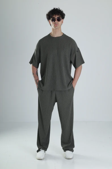 Oversize Haki Takım - 1