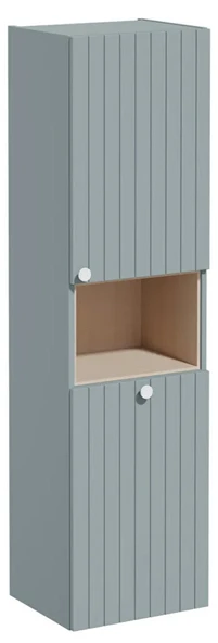 Vitra Root Groove Kısa Boy Dolabı, 40 cm, Mat Fiyord Yeşili (Çamaşır Sepetli-Sağ)  69103