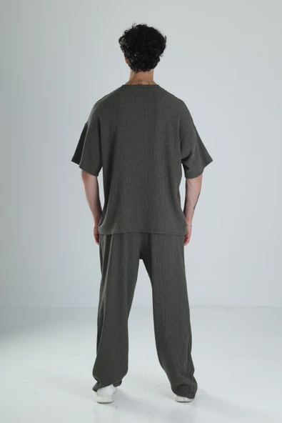 Oversize Haki Takım - 4