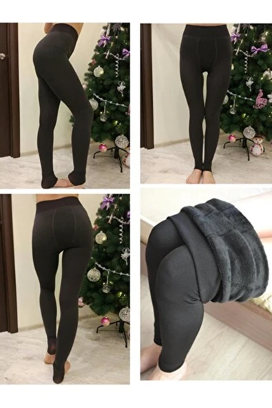 MY DEPO Kışlık Termal İçi Kürklü Peluş Tayt İçlik ürün görseli