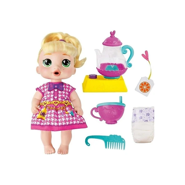 G0608 Baby Alive Bubbly Tea Party - Fokurdayan Çay Partisi Lala +3 yaş - 1