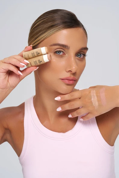 Kuatra Warm Honey Natural-Mineral Stick Concealer & BB | SPF 50+ PA++++ | Çok Amaçlı Nemlendirici, Leke Karşıtı, Vitamin C, Renkli Bakım - 12