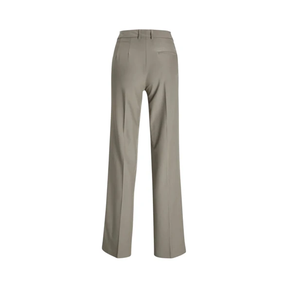 Kadın Yüksek Bel Kumaş Pantolon - Resim 10